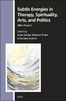 Cover of Subtle Energies in Therapy, Spirituality, Arts, and Politics : 1800–Present