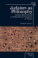 Cover of Judaism as Philosophy