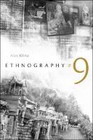Cover of Ethnography #9