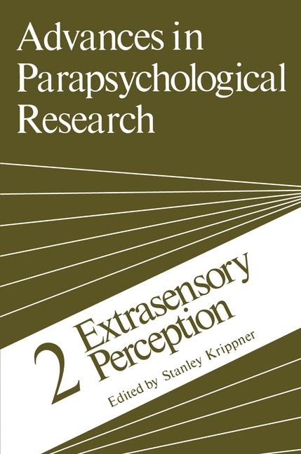 Cover of Extrasensory perception