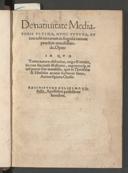 Cover of De nativitate mediatoris ultima, nunc futura, et toti orbi terrarum in singulis ratione praeditis manifestanda, Opus